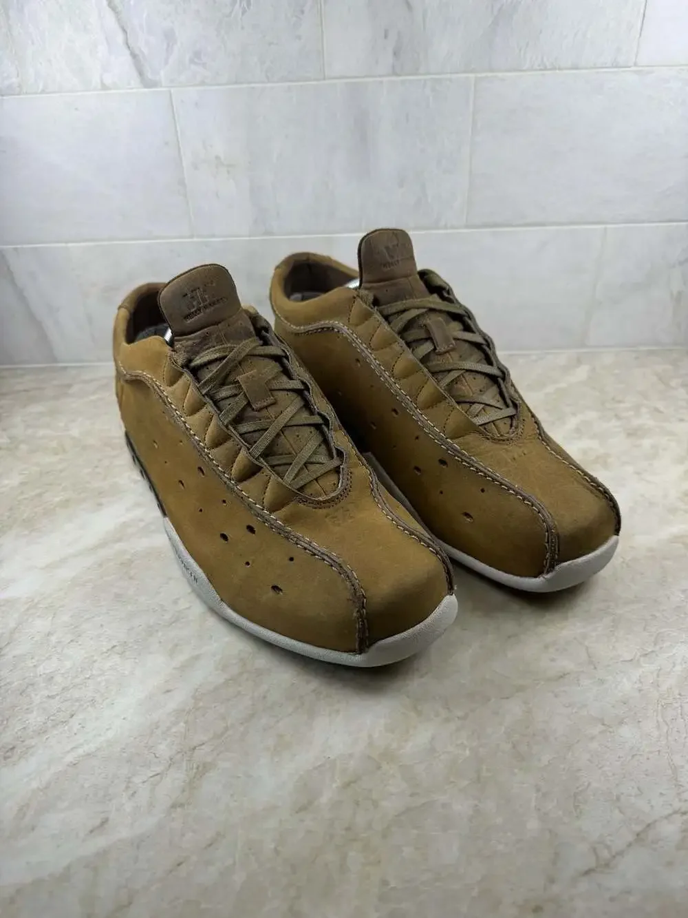 Helly Hansen Brown Suede Non-Marking Deck Sneakers Size 10.5